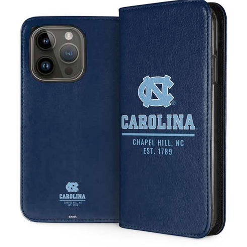 University of North Carolina Chapel Hill iPhone 15 Pro Folio Case